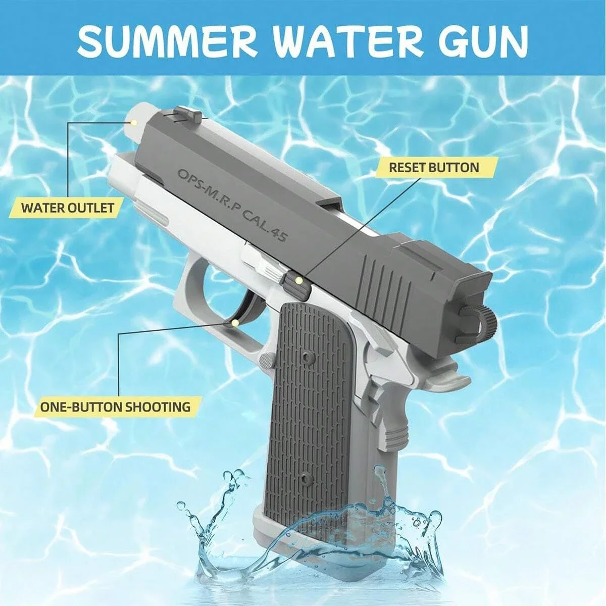 Toy Water Guns Pistol Toy Squi - огляд і ціна Aquatic Sports