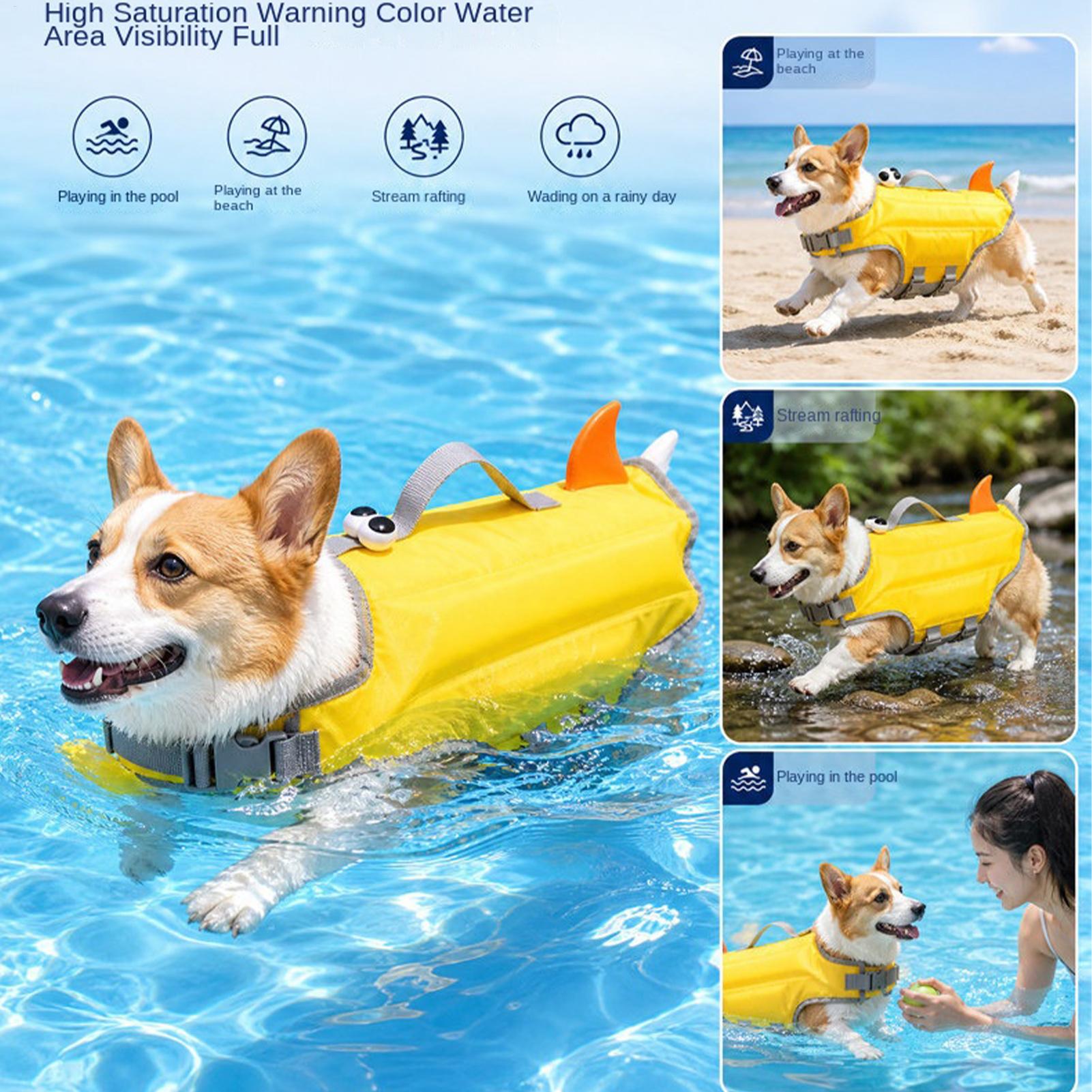 Adjustable Dog Life Jacket Hig - огляд і ціна Life Jacket Buoyancy