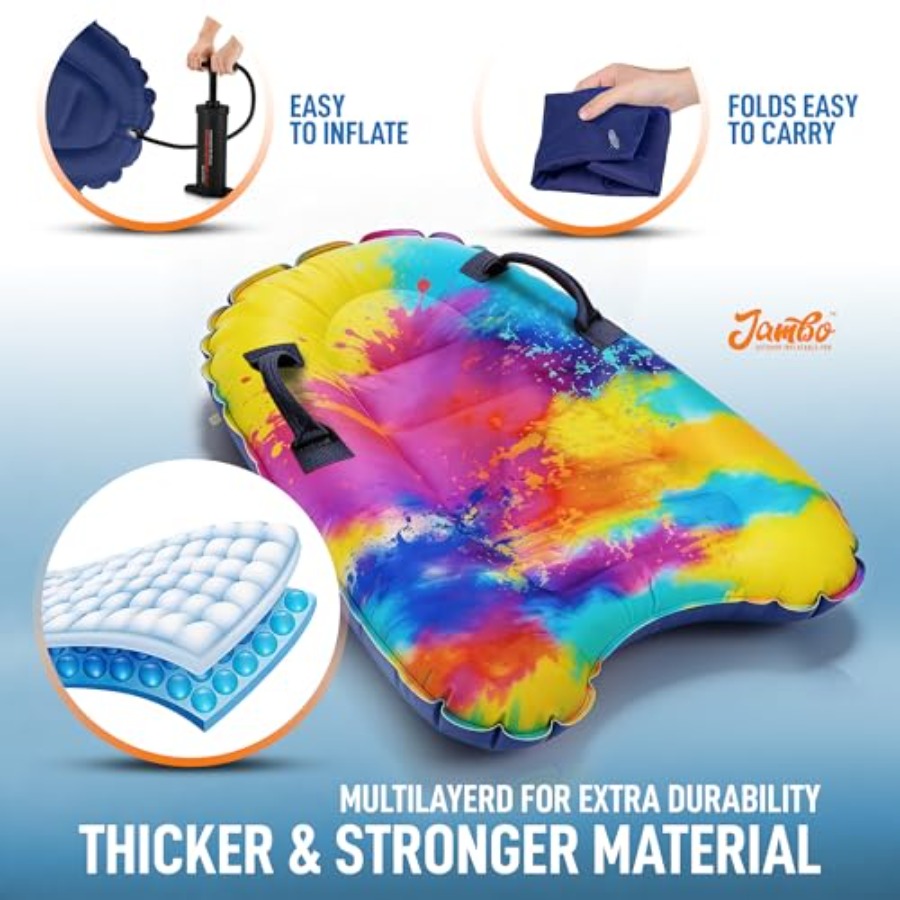 4 Pack Inflatable Surf Body Bo - огляд і ціна Bodyboard Boogie Board